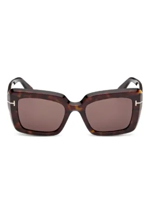TOM FORD Eyewear キャットアイ サングラス | ブラウン | FARFETCH JP