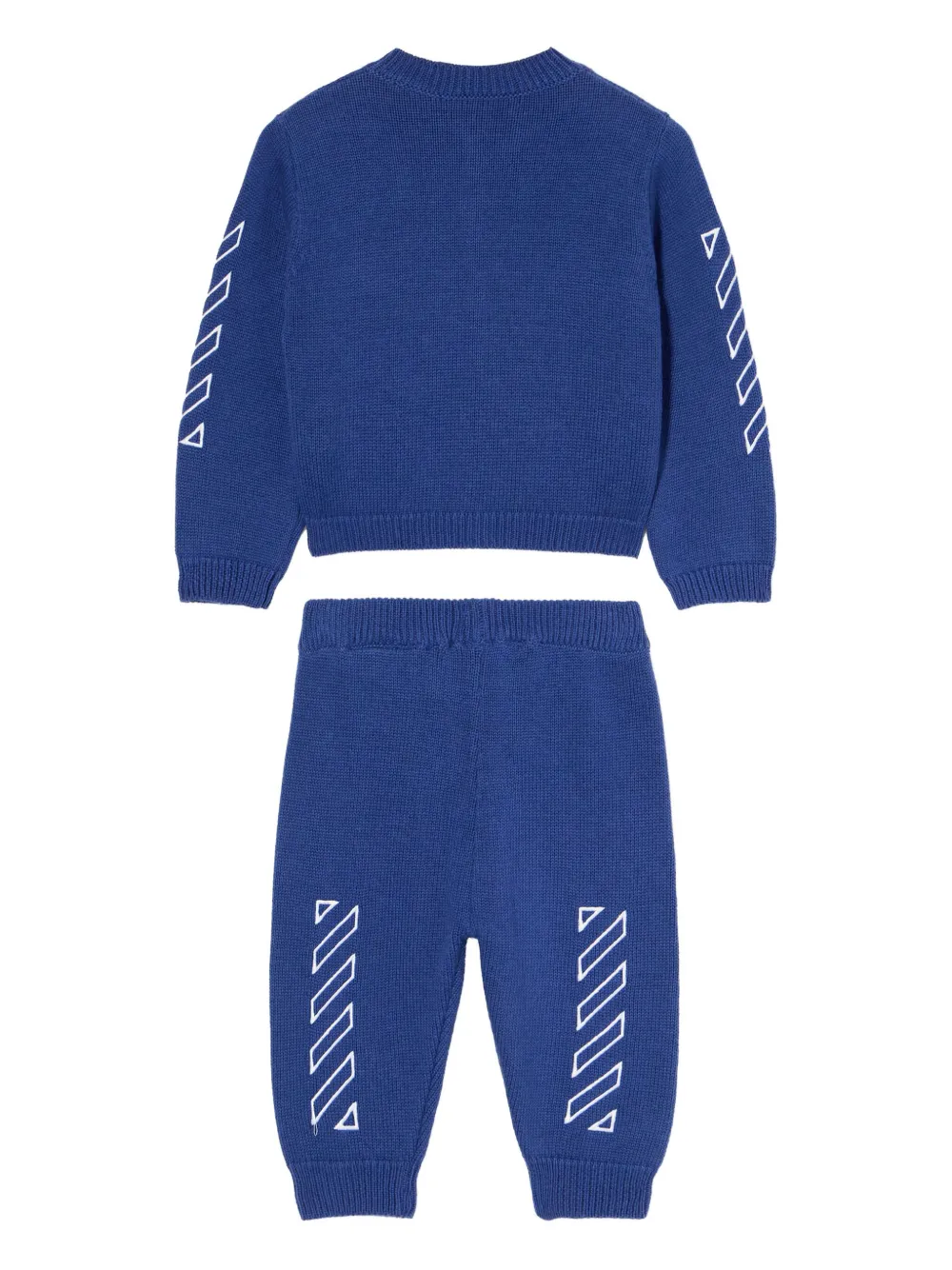 Off-White Kids Broek en vest Blauw