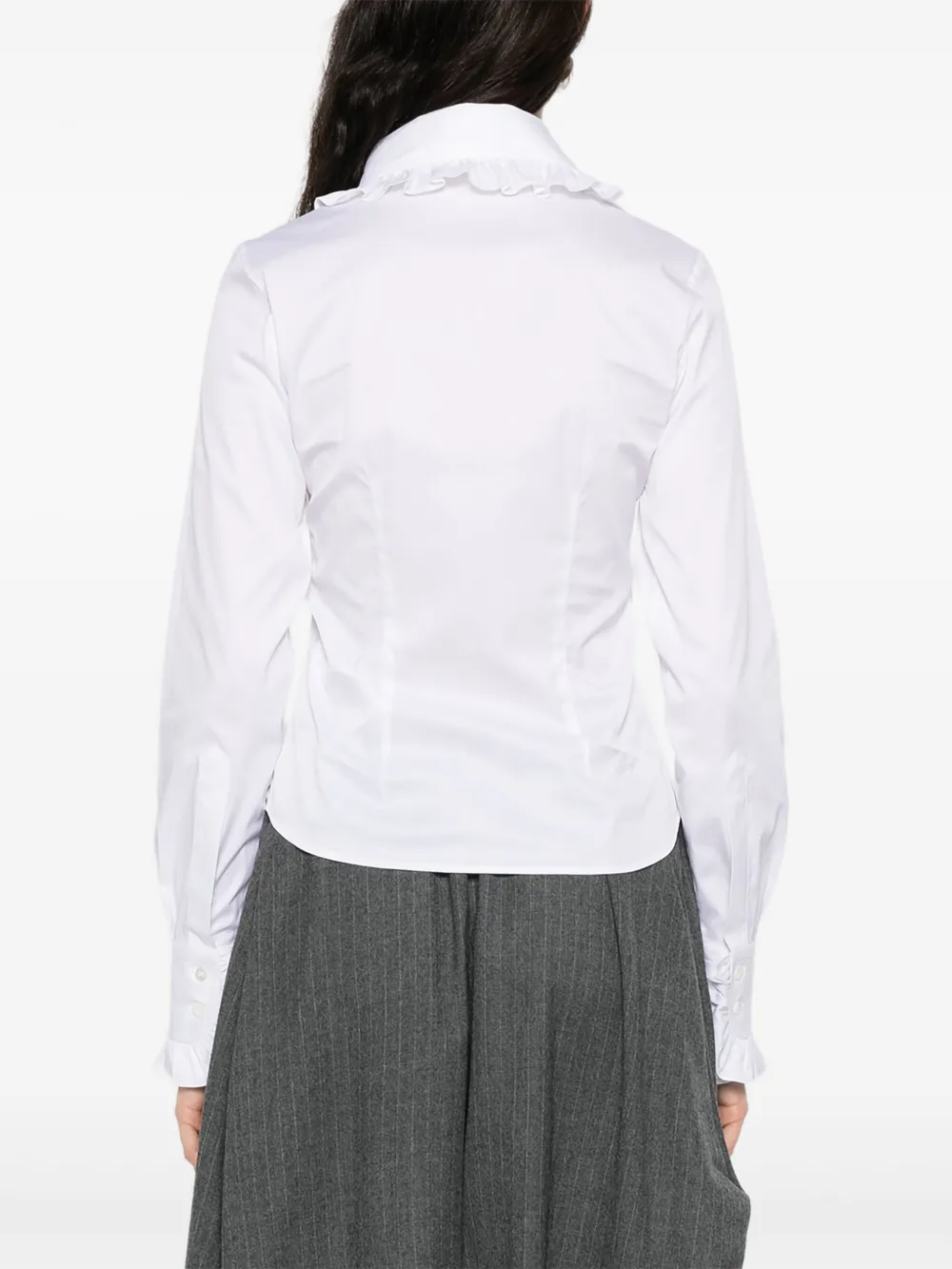 Vivienne Westwood Shirt met ruches Wit