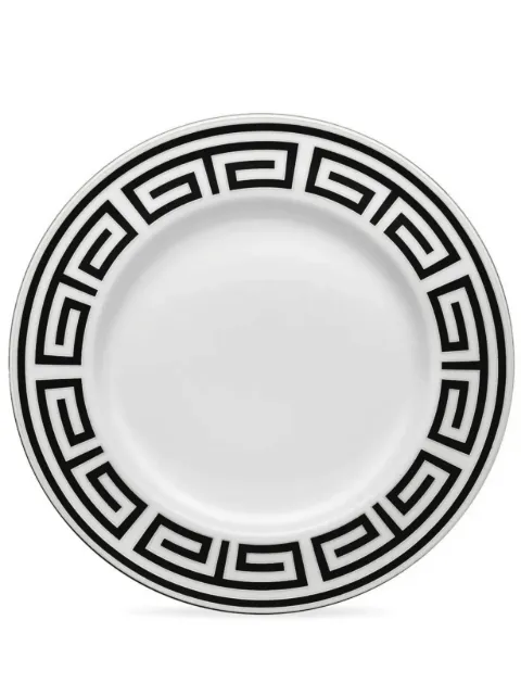 GINORI 1735 Labirinto-motif porcelain dinner plate