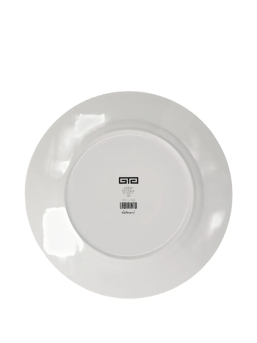 Ginori 1735 Labirinto-motif Porcelain Dinner Plate In White