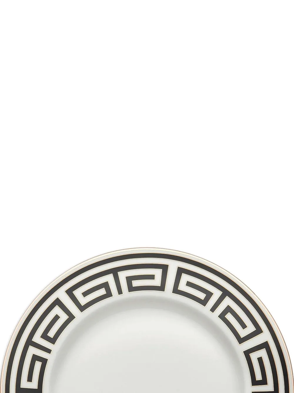 Labirinto-Motif Porcelain Dinner Plate