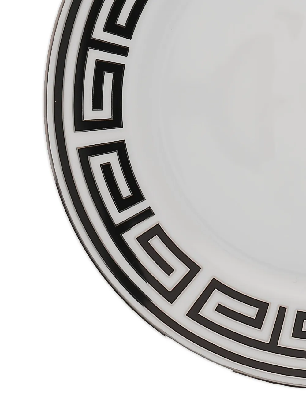 Labirinto-Motif Porcelain Dinner Plate