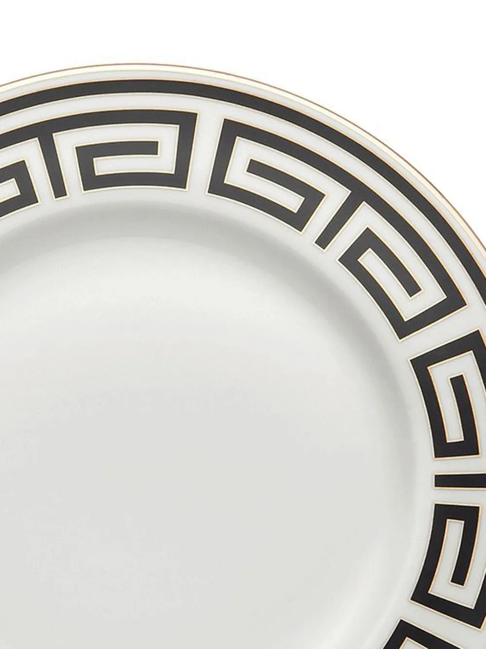 Labirinto-Motif Porcelain Dinner Plate