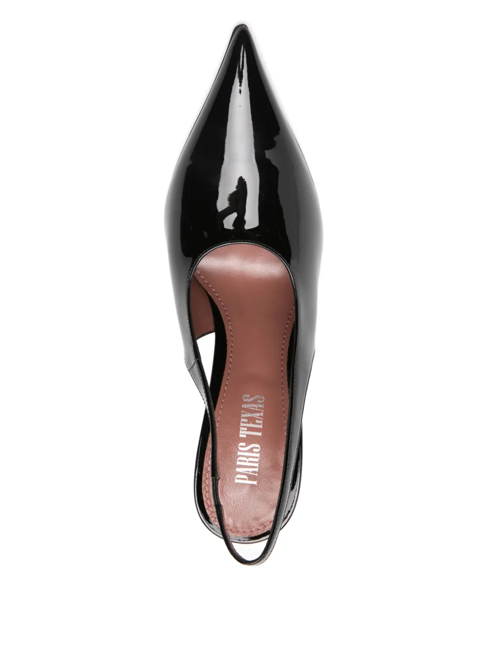 Paris Texas 105mm Slingback Wedge Pumps In Black