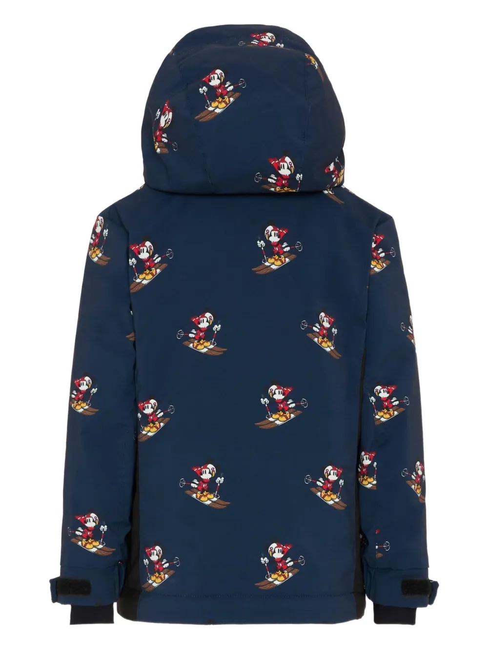 Mc2 Saint Barth Wildhorn Mickey Mouse Padded Jacket In Blue
