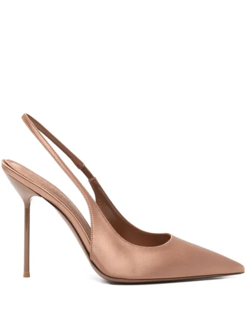 Paris Texas 105mm Lidia slingback stiletto pumps