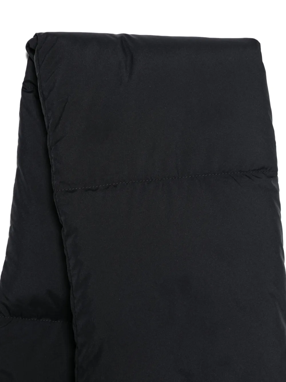 Moncler padded pocket scarf Blauw