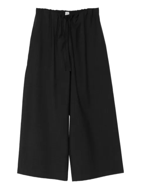 TOTEME pantalones con cordones en la pretina