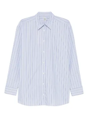 OUR LEGACY ストライプ オーバーサイズ シャツ | ブルー | FARFETCH JP
