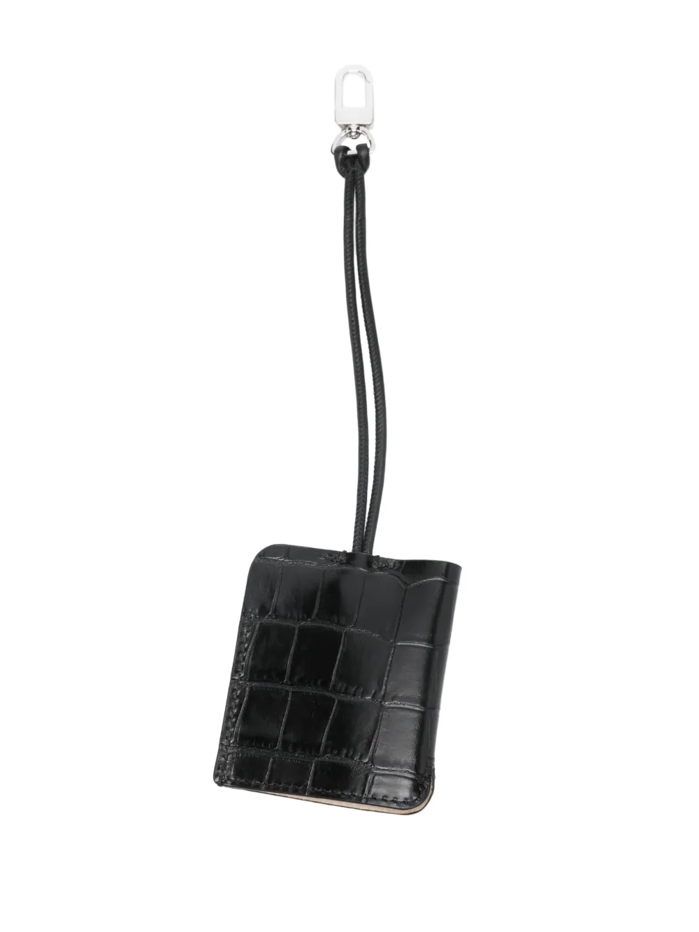 TOTEME croco-embossed keyring | Image 2