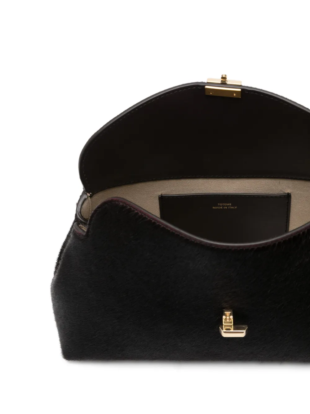 TOTEME Clutch met T-slot detail Rood
