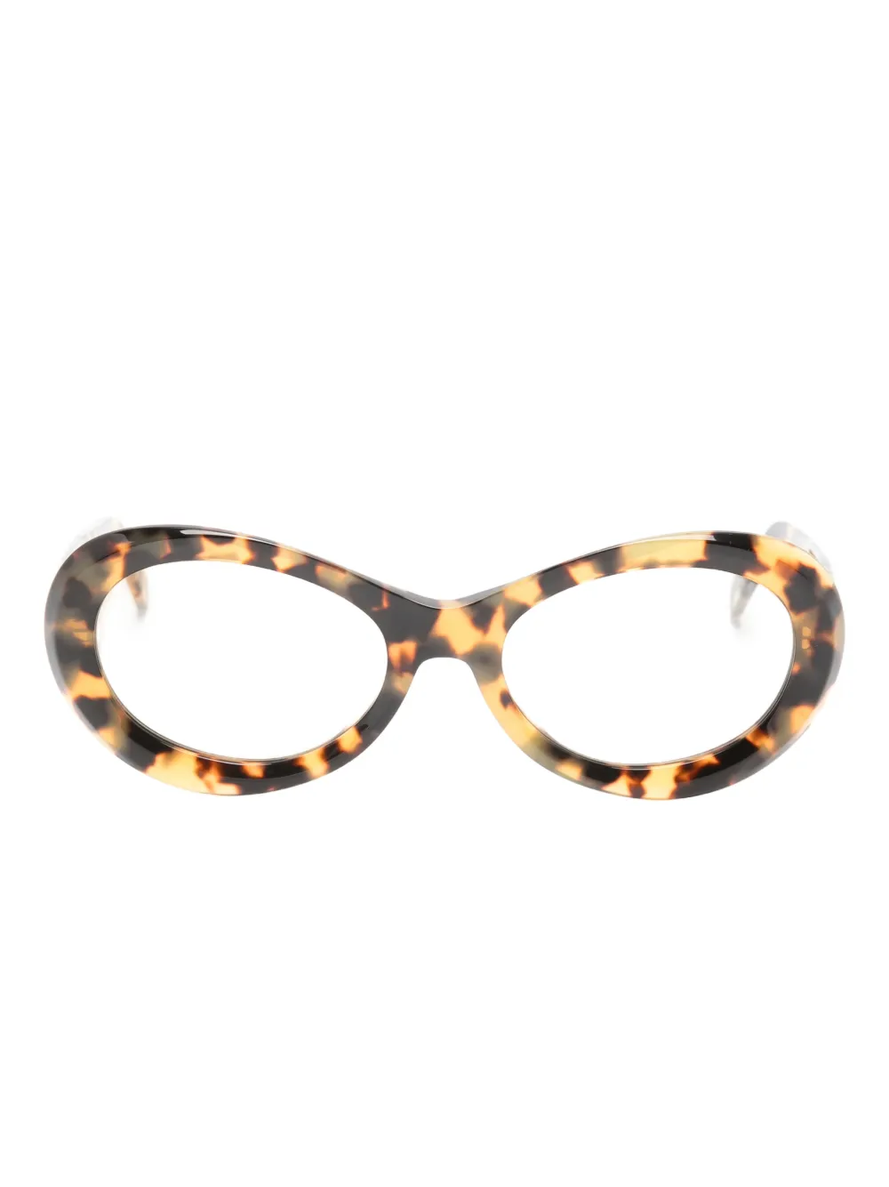 TOTEME Óculos de sol com logo | Marrom | Image 1