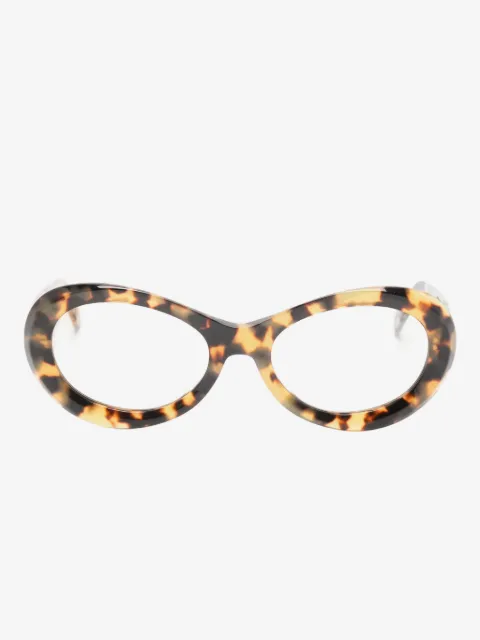TOTEME logo-detail sunglasses
