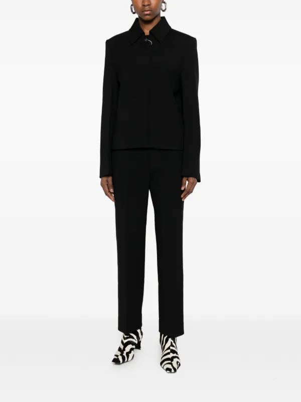 TOTEME タキシードジャケット jacket ブラック TOTEME Boxy Twill Jacket | Black | FARFETCH