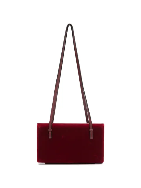 TOTEME cocktail velvet shoulder bag