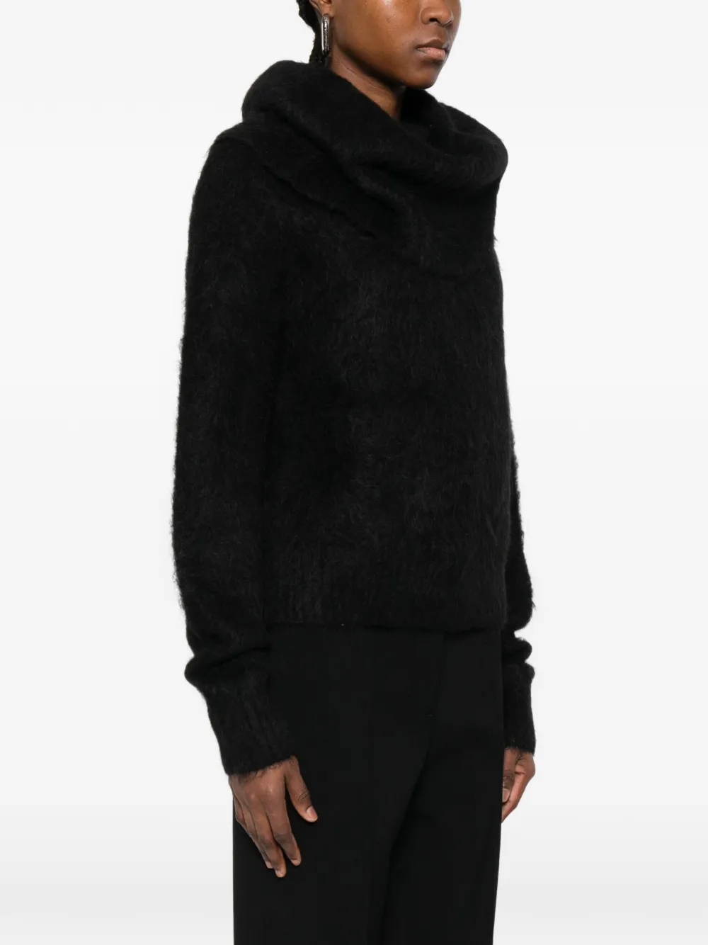 Toteme Funnel Sweater - Black 