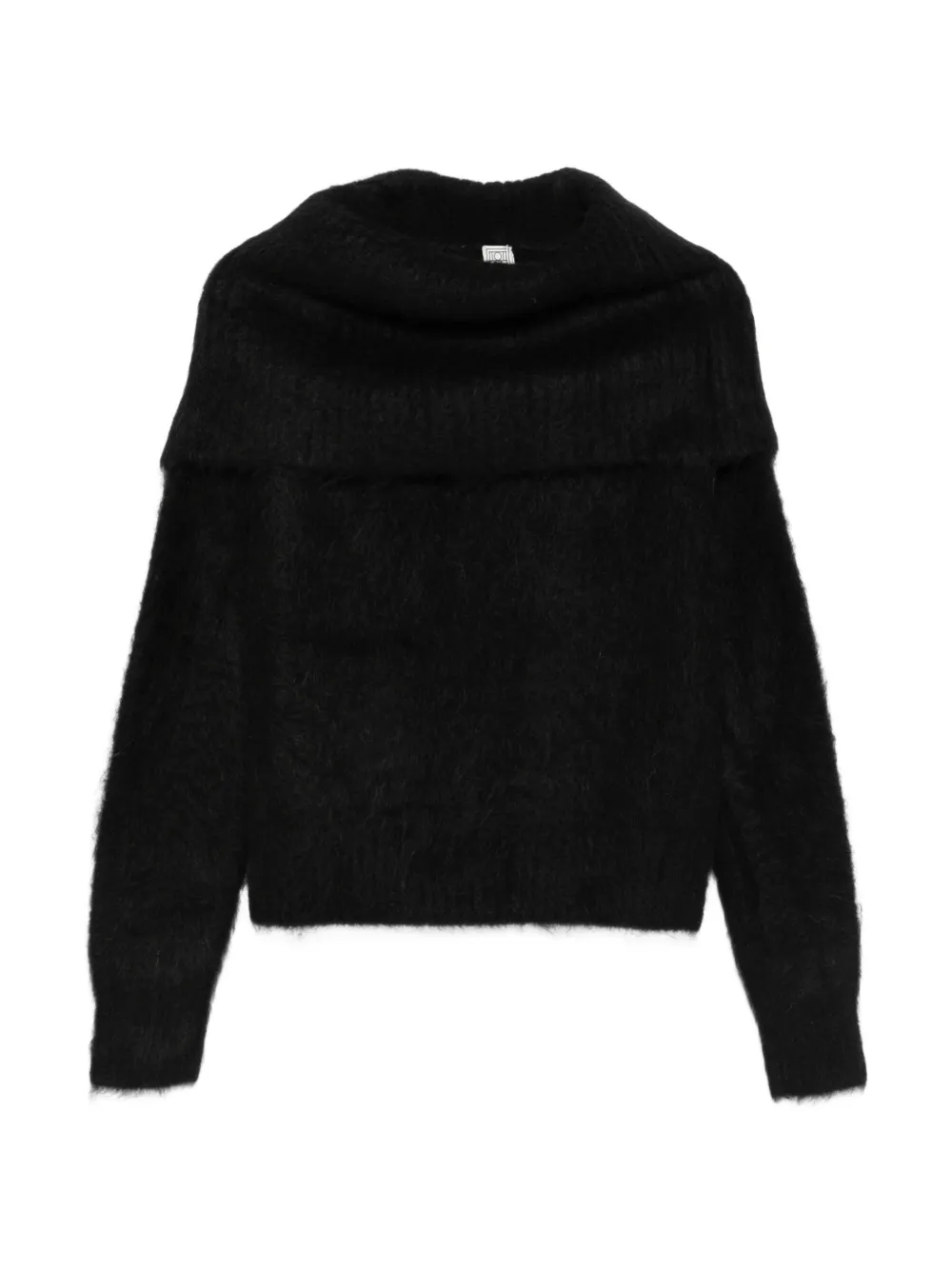 TOTEME funnel sweater - Nero