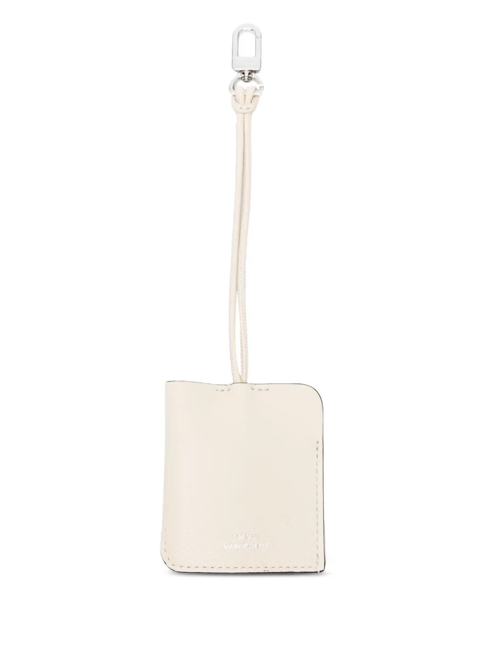 TOTEME grained-leather keyring | Neutrals | Image 1