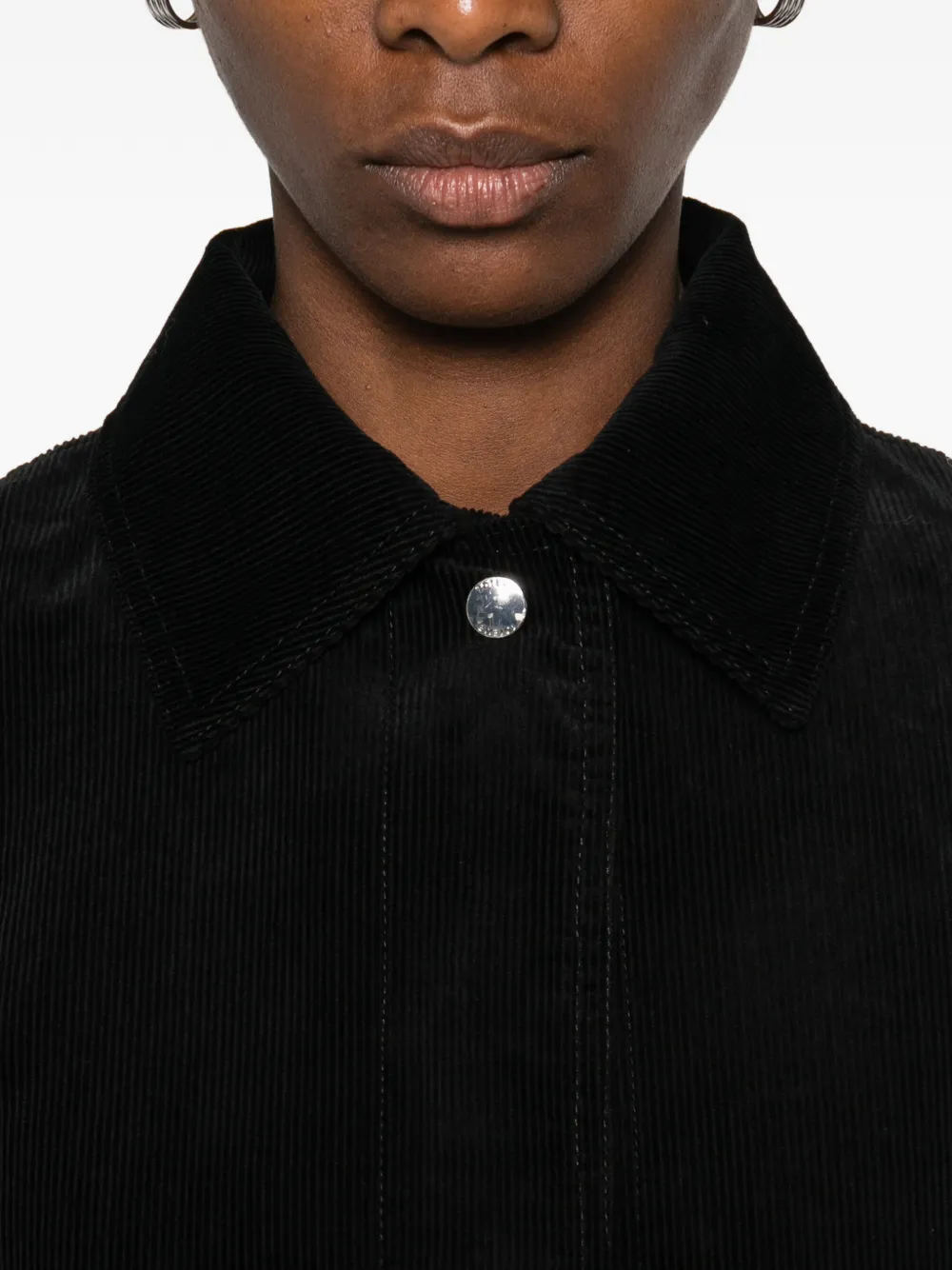 TOTEME Shirtjack met zak Zwart