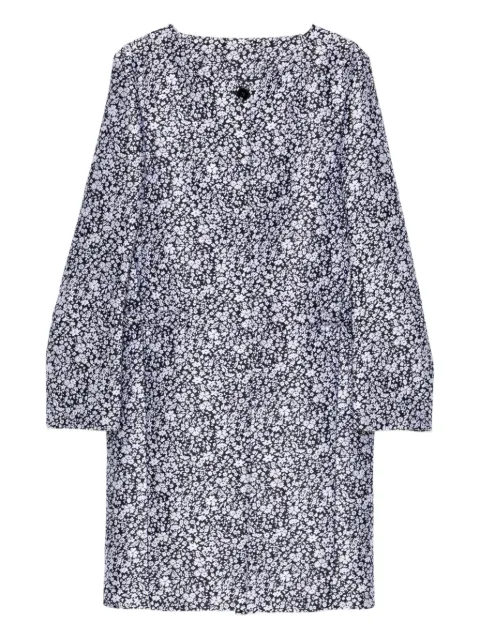 TOTEME collarless floral coat