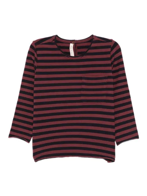 Zhoe & Tobiah striped-pattern chest-pocket top