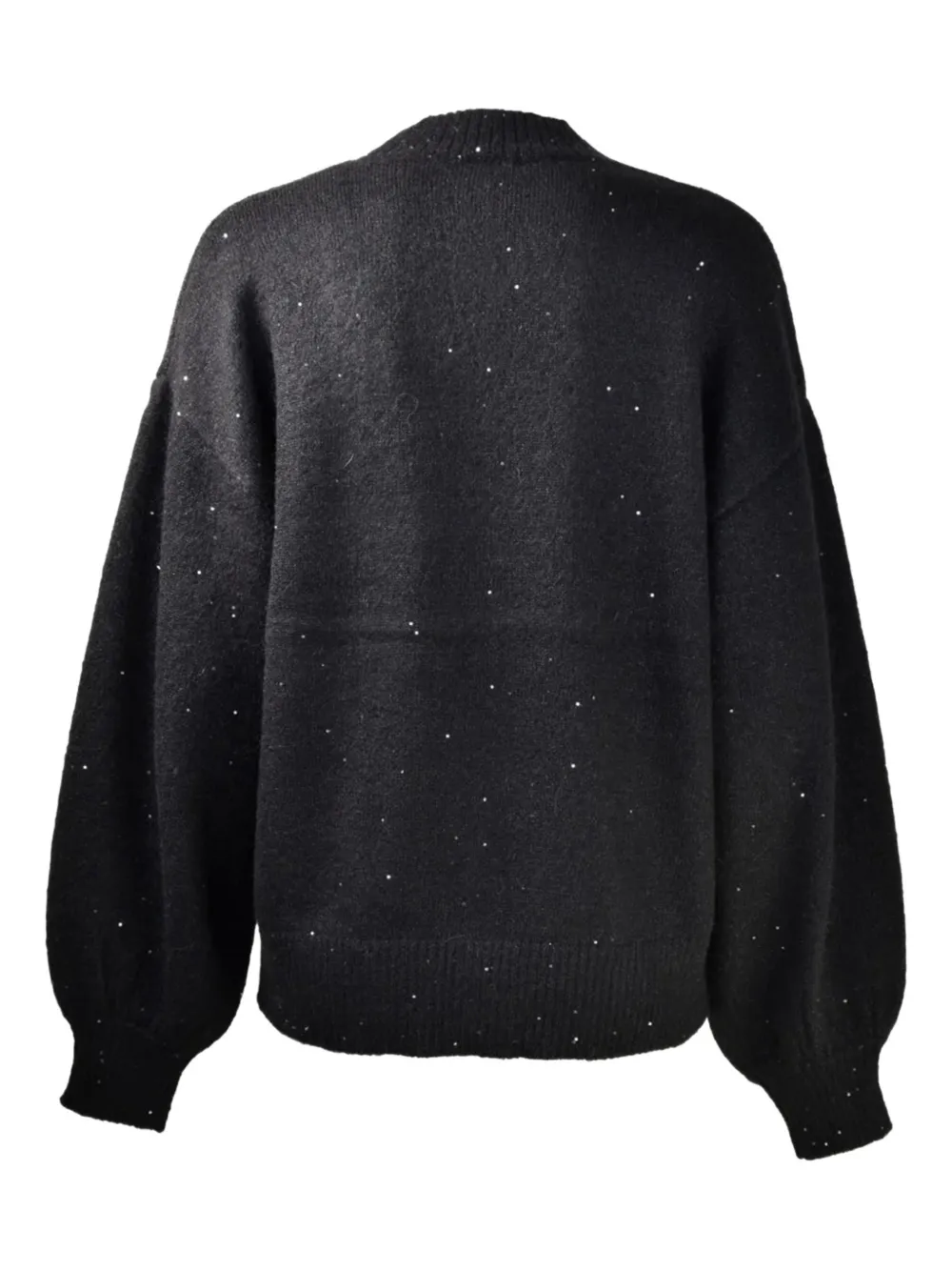 Cruna Lorelay Long-sleeve Sweater In Black