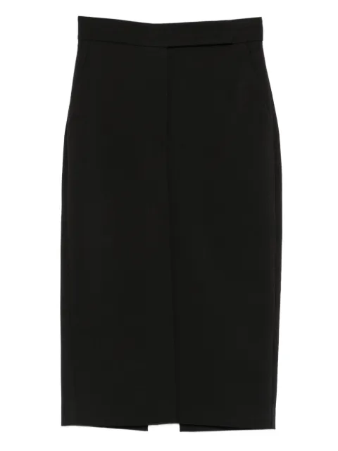 Cenere GB slit pencil skirt