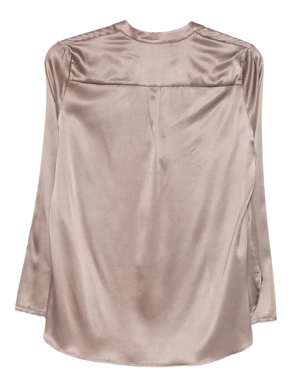 Cenere GB V-neck shirt - Beige