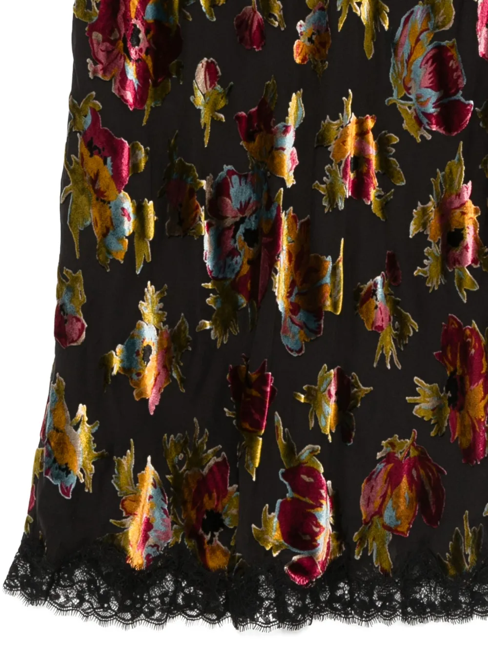 Rixo London Stassie Floral-pattern Midi Skirt In Multi