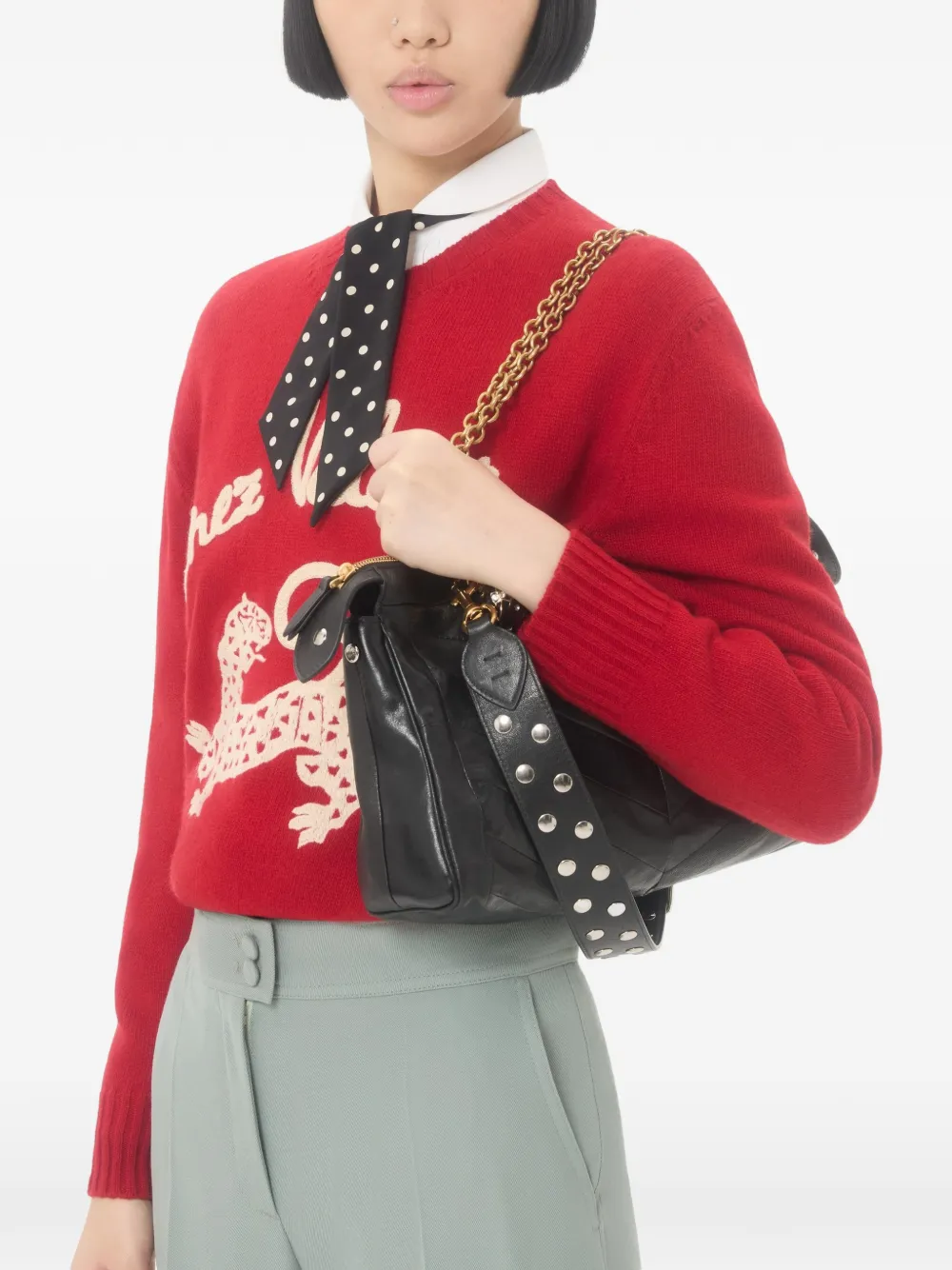 Valentino Garavani Trui van scheerwol Rood