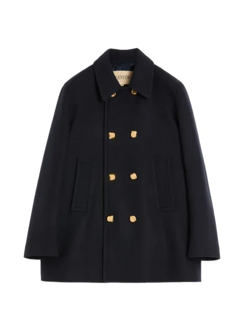 Valentino Garavani double-breasted wool felt coat