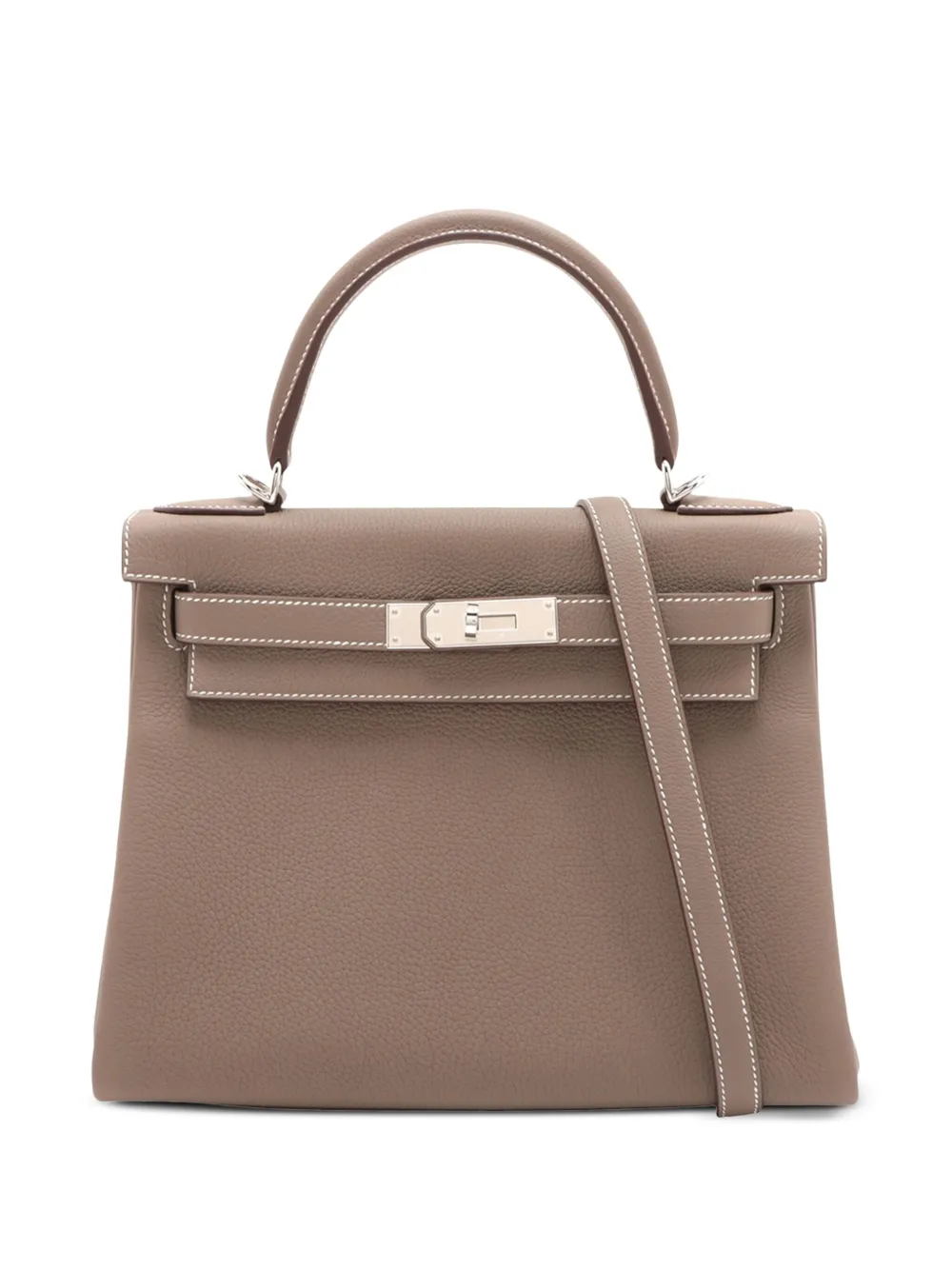 Hermès Pre-Owned 2024 Epsom Kelly II Sellier 28 satchel | Brown | Image 1