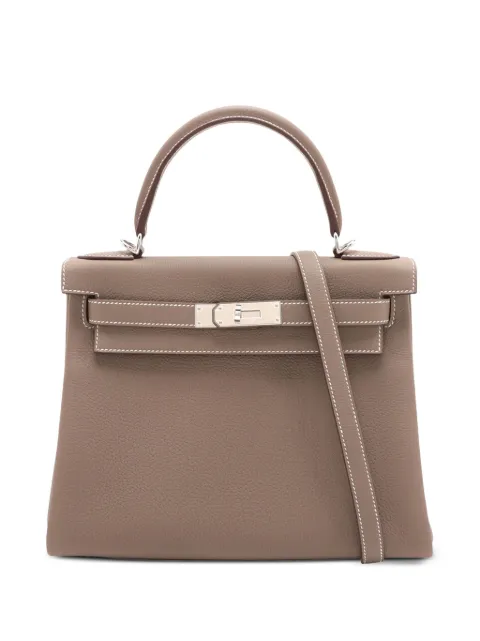 Hermès Pre-Owned 2024 Epsom Kelly II Sellier 28 satchel