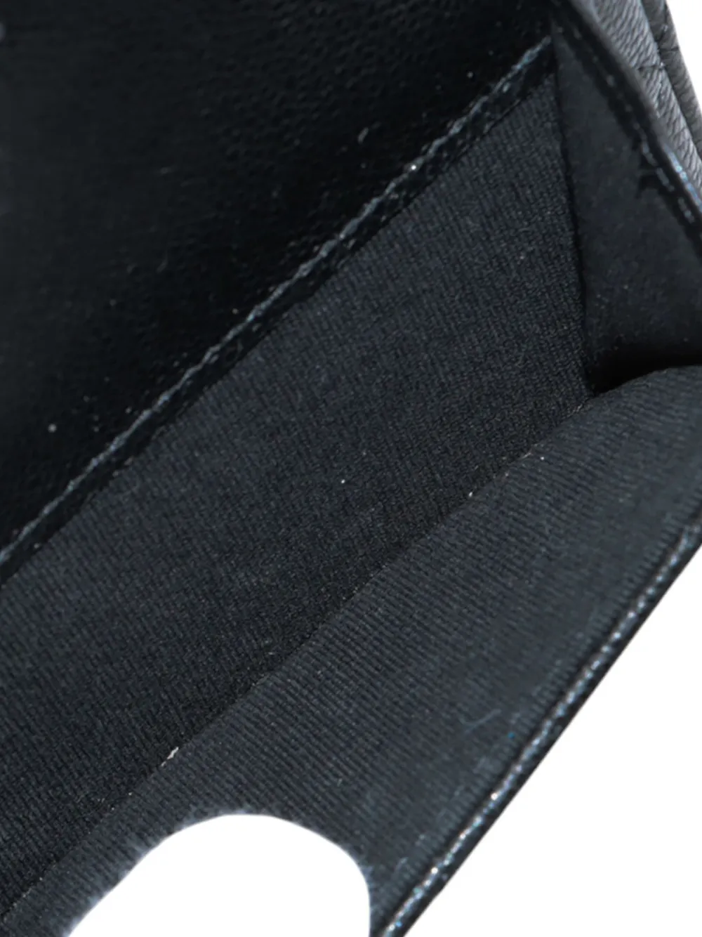 Pre-owned Chanel 2021-2025 Mini Cc Quilted Caviar Backpack In Black