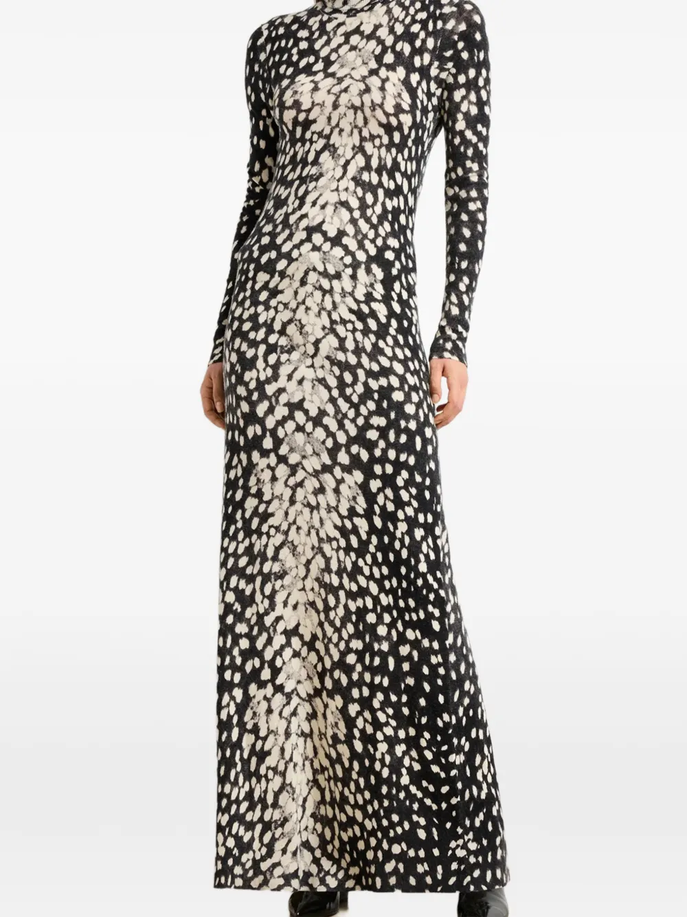 Brandon Maxwell Camille leopard-print dress | Day Dresses | Image 2
