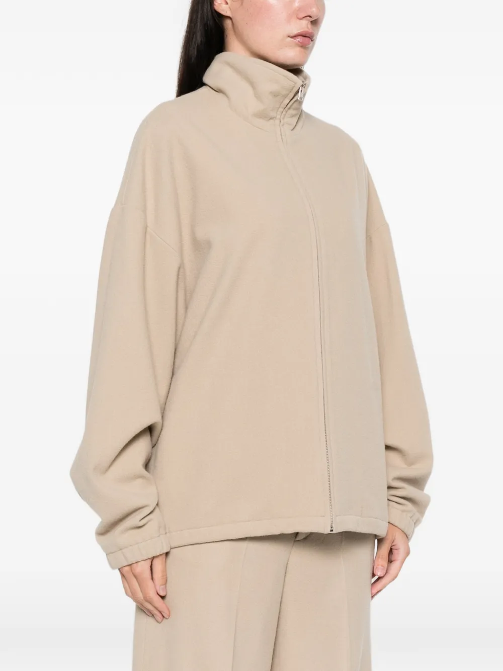 Cellar Door Zip-up Jacket In Neutral