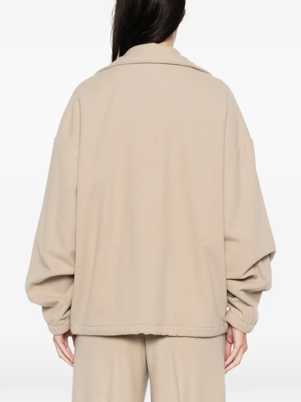 Cellar Door Zip-up Jacket In Neutral