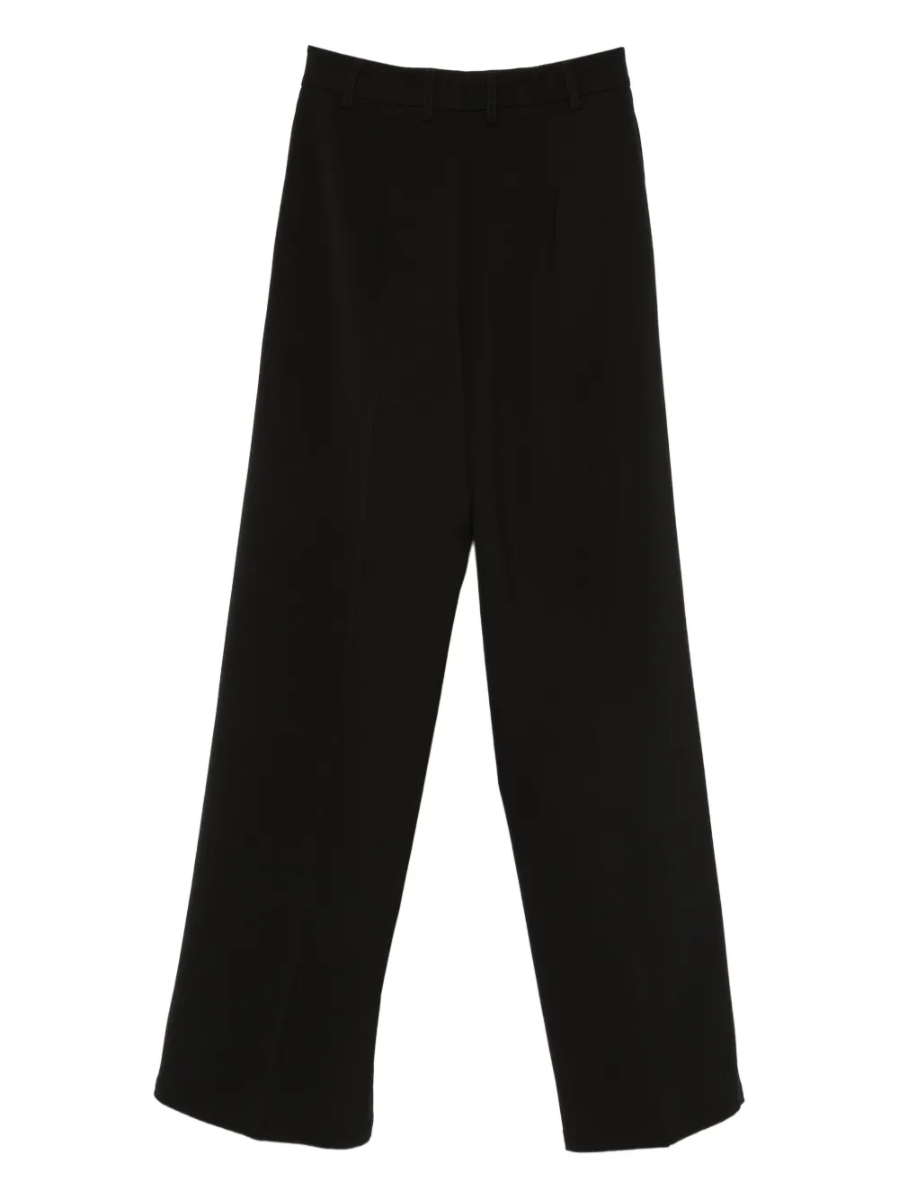 Blanca Vita Broek met riemlussen Zwart