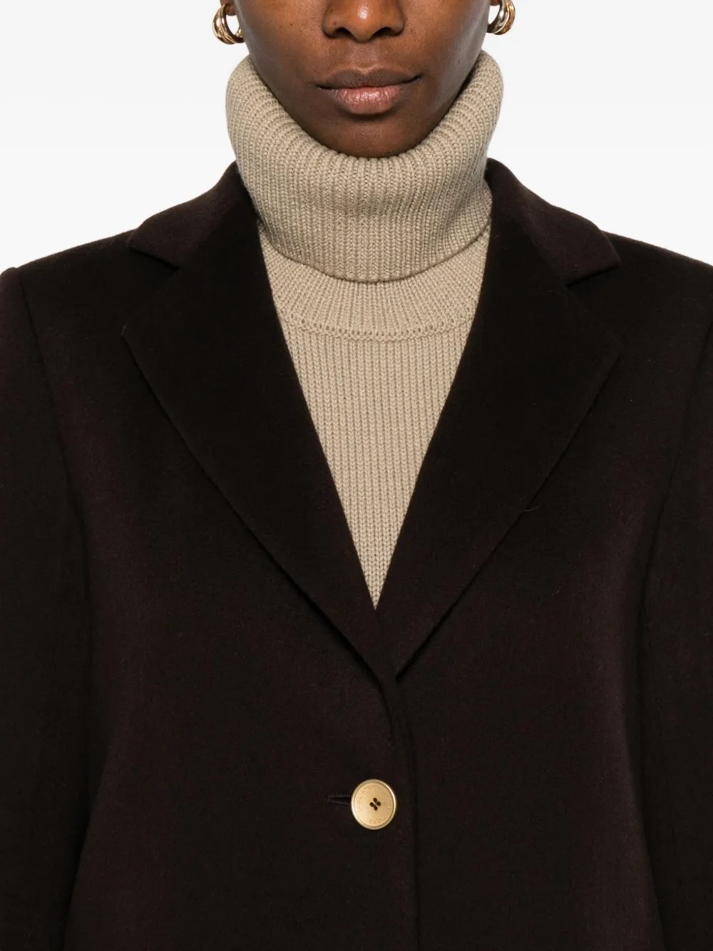 Tagliatore Jas met knopen Bruin