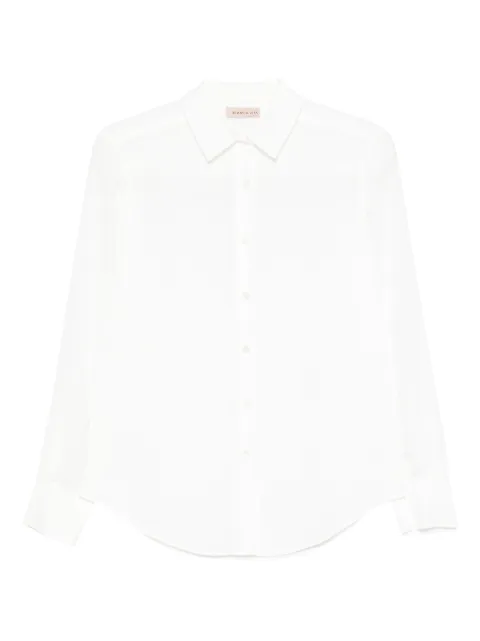 Blanca Vita camisa con botones