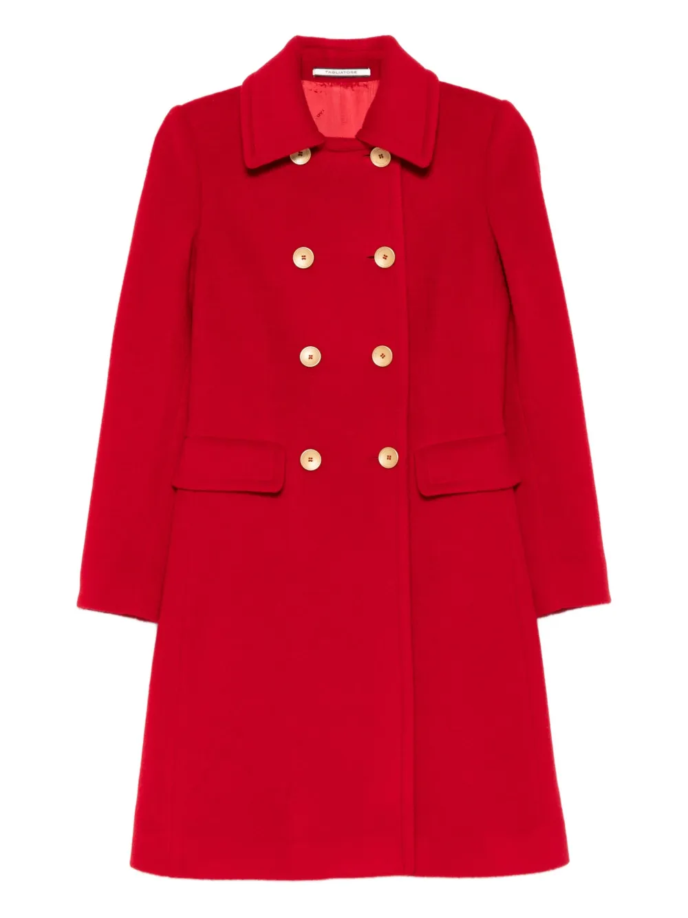 Tagliatore Hennie double-breasted coat | Red | Image 1