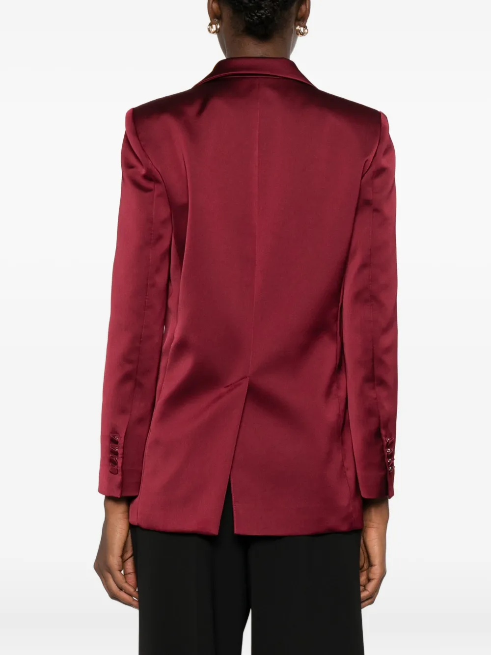 Blanca Vita Blazer met dubbele rij knopen Rood
