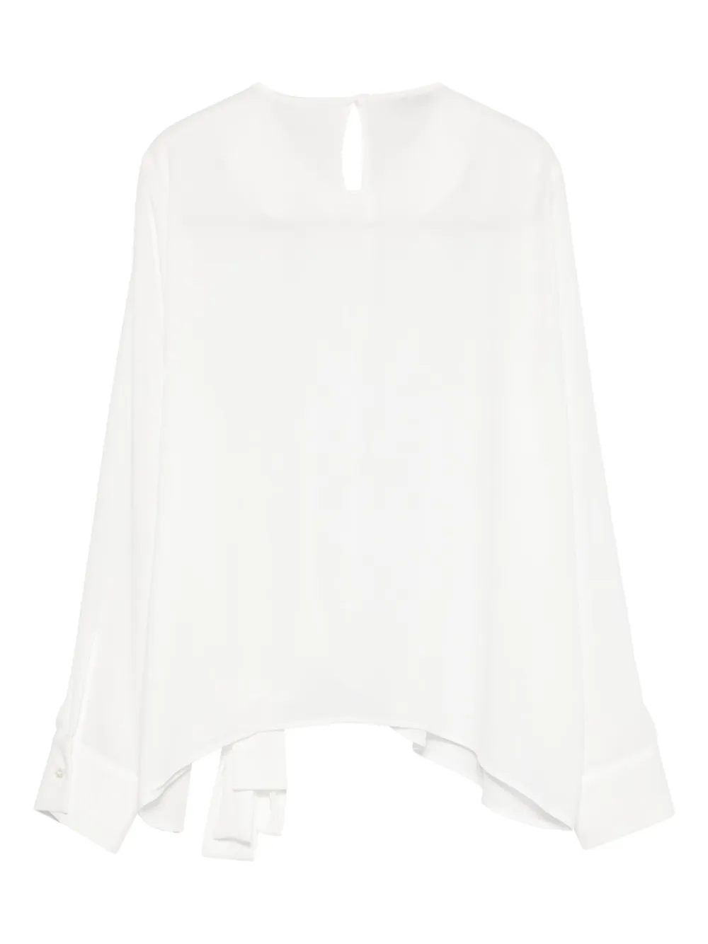 Blanca Vita tie-detail top - Wit