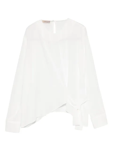 Blanca Vita tie-detail top
