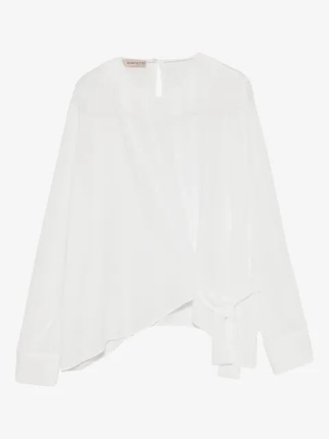 Blanca Vita Blusa com detalhe de amarração