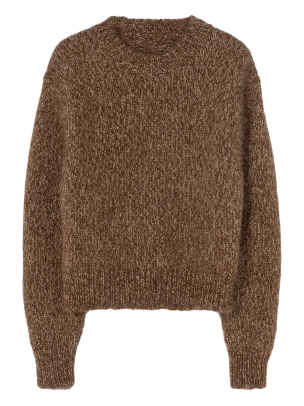 Cordera Long-sleeve Sweater In Brown