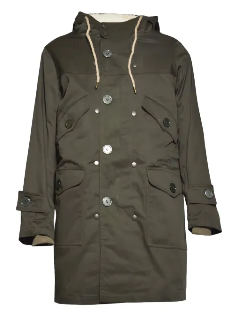 Equipe '70 parka con capucha y botones
