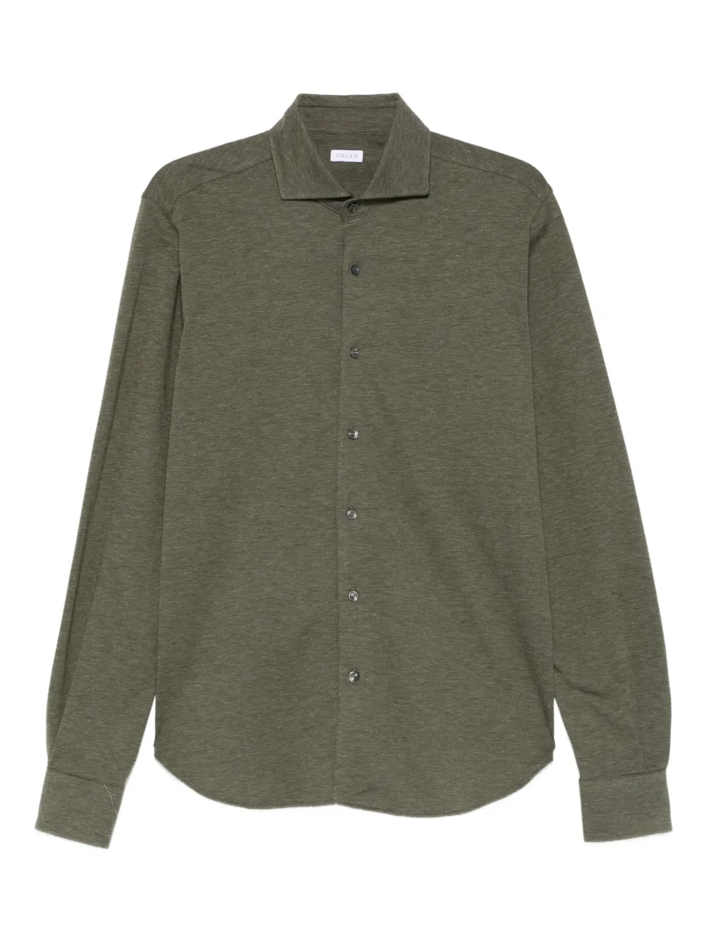 Orian buttoned shirt | Green | Image 1