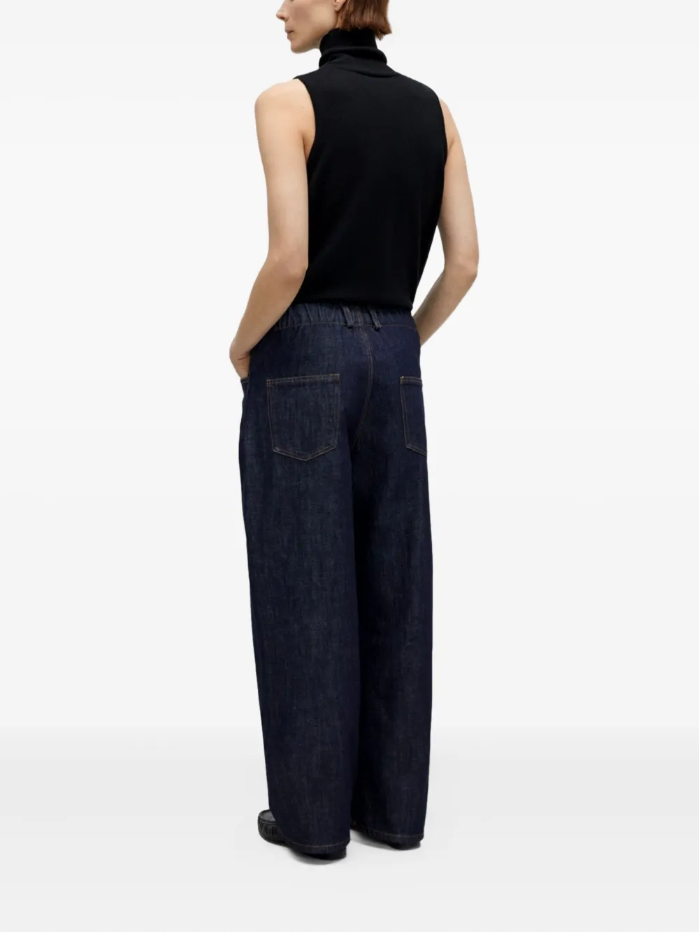 Cordera Button-fastening Trousers In Blue